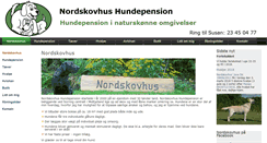 Desktop Screenshot of nordskovhus.dk
