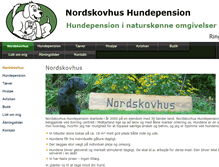 Tablet Screenshot of nordskovhus.dk